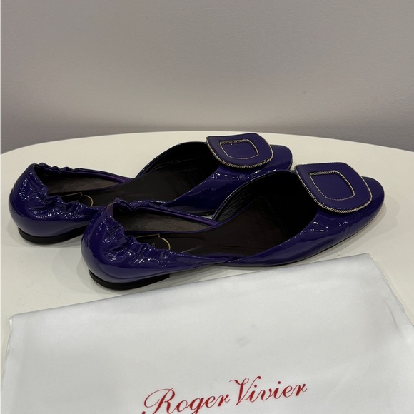 Stunning signature sandal flats Roger Vivier - Picture 9 of 9